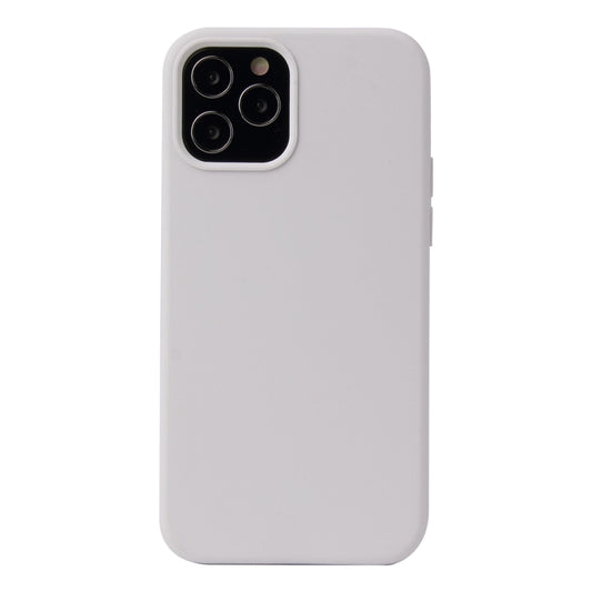 For iPhone 13 mini Solid Color Liquid Silicone Shockproof Protective Case (White) - iPhone 13 mini Cases by buy2fix | Online Shopping UK | buy2fix