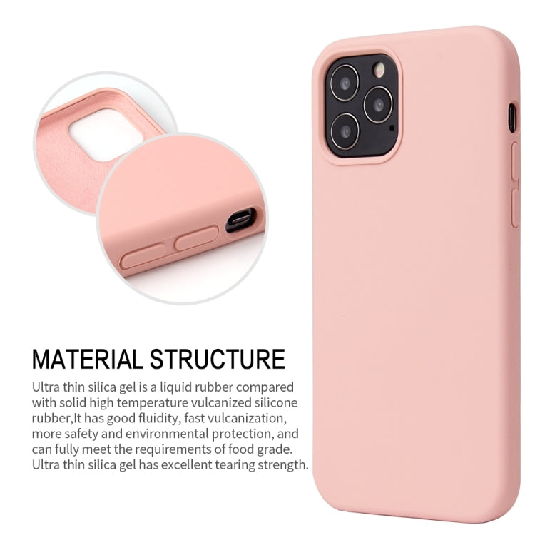 For iPhone 13 mini Solid Color Liquid Silicone Shockproof Protective Case (White) - iPhone 13 mini Cases by buy2fix | Online Shopping UK | buy2fix