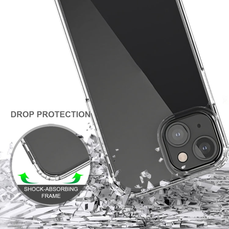 For iPhone 13 mini Shockproof Scratchproof TPU + Acrylic Protective Case (Transparent) - iPhone 13 mini Cases by buy2fix | Online Shopping UK | buy2fix