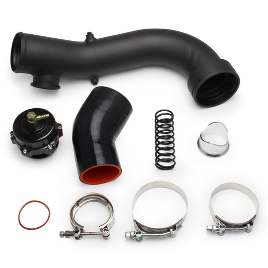 JQG1006-BK Car Modified 50mm Turbo Intake Pipe Kit for BMW N54 E88 E90 - In Car by buy2fix | Online Shopping UK | buy2fix