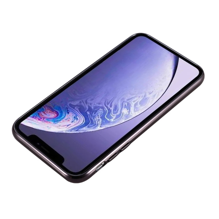 For iPhone 11 GEBEI Plating TPU Shockproof Protective Case(Black) - iPhone 11 Cases by GEBEI | Online Shopping UK | buy2fix