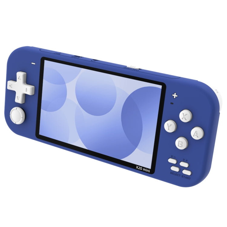 X20 mini Classic Games Handheld Game Console with 4.3 inch Screen & 8GB Memory(Blue) - Toys & Hobbies by buy2fix | Online Shopping UK | buy2fix