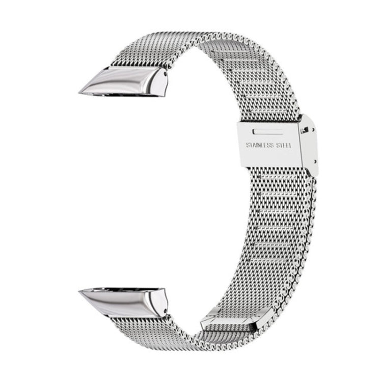 For Huawei Band 6 / Honor Band 6 MIJOBS Milan Stainless Steel Watch Band(Silver) - Smart Wear by MIJOBS | Online Shopping UK | buy2fix