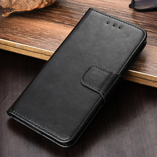 For Ulefone Note 11P Crystal Texture Horizontal Flip Leather Case with Holder & Card Slots & Wallet(Black) - Mobile Accessories by buy2fix | Online Shopping UK | buy2fix