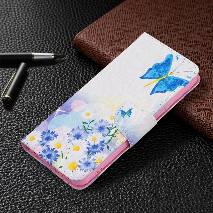 For vivo Y21 Colored Drawing Pattern Horizontal Flip Phone Leather Case with Holder & Card Slots & Wallet(Butterfly Love) - OPPO & vivo Accessories by buy2fix | Online Shopping UK | buy2fix