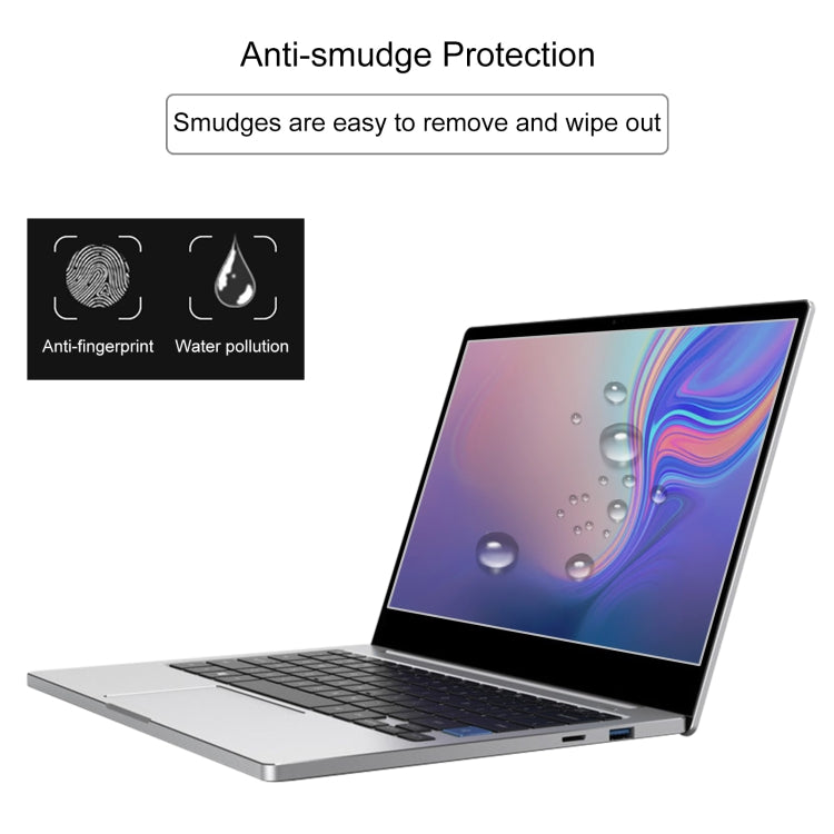 Laptop Screen HD Tempered Glass Protective Film For Samsung Galaxy Book Flex 15.6 inch - Computer & Networking by buy2fix | Online Shopping UK | buy2fix