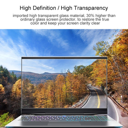 For MACHENIKE T58-VA2 15.6 inch Laptop Screen HD Tempered Glass Protective Film - Computer & Networking by buy2fix | Online Shopping UK | buy2fix