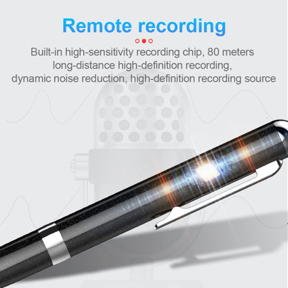 Q96 Intelligent HD Digital Noise Reduction Recording Pen, Capacity:32GB(Black) - Security by buy2fix | Online Shopping UK | buy2fix