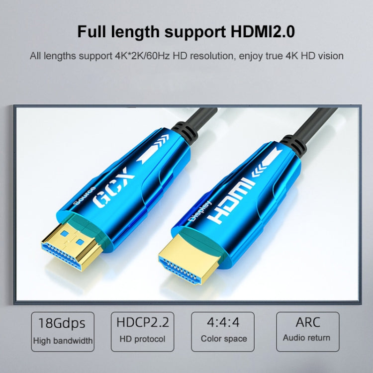 HDMI 2.0 Male to HDMI 2.0 Male 4K HD Active Optical Cable, Cable Length:1.8m - Audio Optical Cables by buy2fix | Online Shopping UK | buy2fix