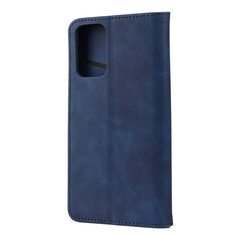 For Xiaomi Redmi Note 11 Pro Skin Feel Splicing Leather Phone Case(Blue) - Xiaomi Accessories by buy2fix | Online Shopping UK | buy2fix