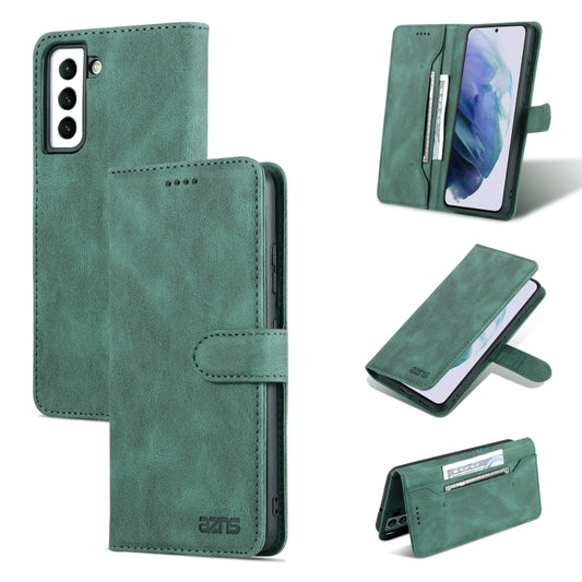 For Samsung Galaxy S22+ 5G AZNS Dream II Skin Feel Horizontal Flip Leather Case(Green) - Galaxy S22+ 5G Cases by AZNS | Online Shopping UK | buy2fix