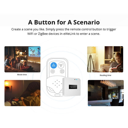 Sonoff RF Bridge R2 433MHz to Wifi Smart Home Security Remote Switch(White) - Consumer Electronics by Sonoff | Online Shopping UK | buy2fix