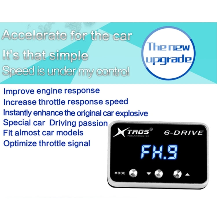 For Ford Ecosport 2013-2017 TROS TS-6Drive Potent Booster Electronic Throttle Controller - In Car by TROS | Online Shopping UK | buy2fix