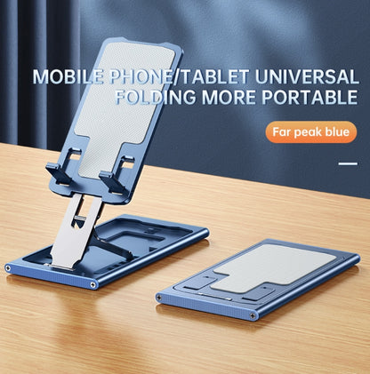 R-JUST HZ16 Slim Phone Desktop Holder(Far Peak Blue) - Desktop Holder by R-JUST | Online Shopping UK | buy2fix