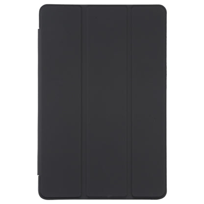 For Xiaomi Mi Pad 5 TPU Three-fold Leather Tablet Case(Black) - Xiaomi Accessories by buy2fix | Online Shopping UK | buy2fix