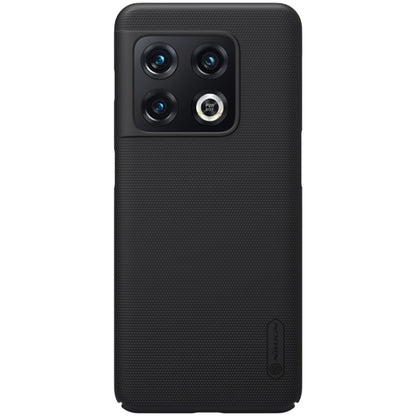 For OnePlus 10 Pro NILLKIN Frosted PC Phone Case(Black) - OnePlus Cases by NILLKIN | Online Shopping UK | buy2fix