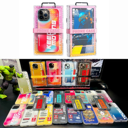 For iPhone 13 Pro Max WK WPC-015 Gorillas Series Cool PC + TPU Phone Case (WGC-019) - iPhone 13 Pro Max Cases by WK | Online Shopping UK | buy2fix