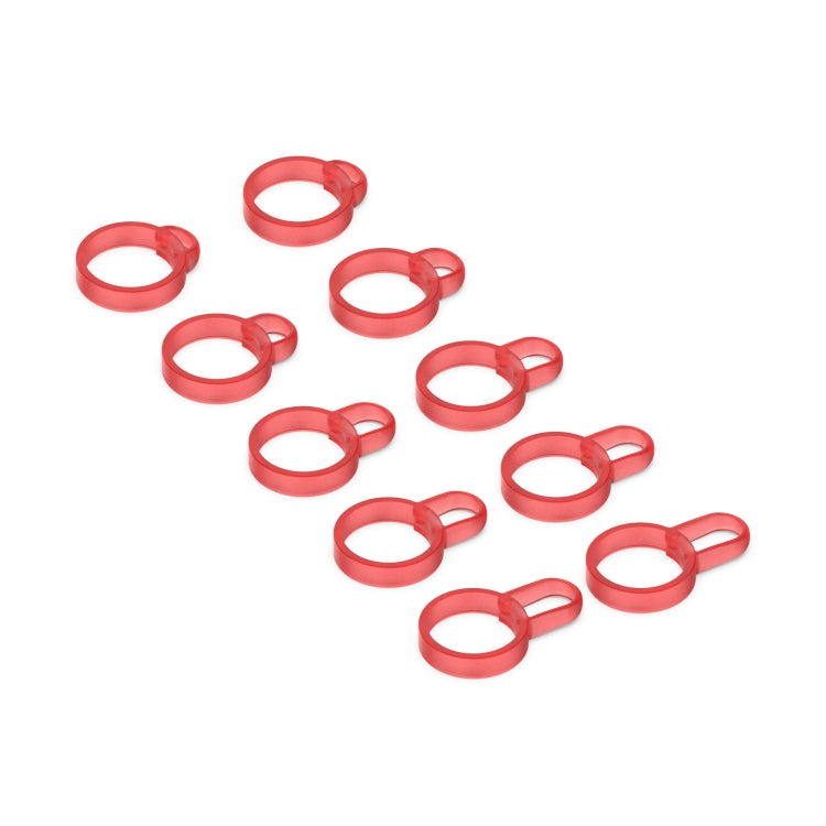 5 Pairs Non-Slip Silicone Earphone Ferrule Set for Sony LinkBuds Ear Cap(Red) - Apple Accessories by buy2fix | Online Shopping UK | buy2fix