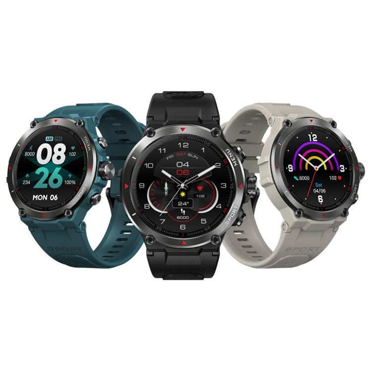 Zeblaze Stratos 2 1.3 inch AMOLED Screen Smart Watch, Support Sleep Monitoring / Heart Rate Monitoring(Grey) - Smart Watches by Zeblaze | Online Shopping UK | buy2fix