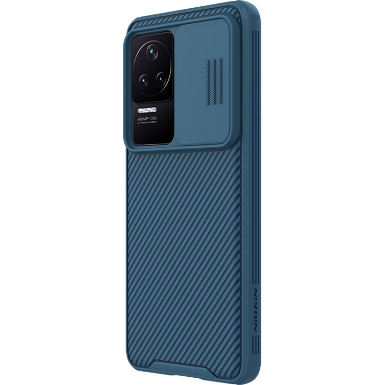 For Xiaomi Redmi K50 / K50 Pro NILLKIN CamShield Pro Series PC Full Coverage Phone Case(Blue) - Xiaomi Cases by NILLKIN | Online Shopping UK | buy2fix