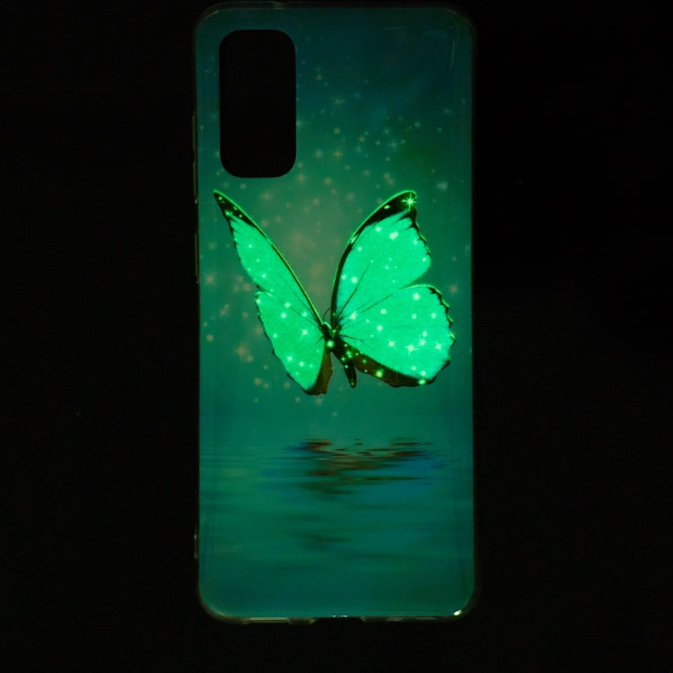 For Samsung Galaxy A53 5G Luminous TPU Protective Phone Case(Butterfly) - Galaxy Phone Cases by buy2fix | Online Shopping UK | buy2fix