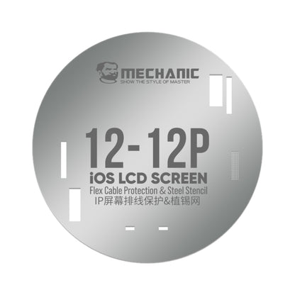 Mechanic UFO LCD Screen Flex Cable Protection and Reballing Planting For iPhone 12/12 Pro - BGA Stencils by MECHANIC | Online Shopping UK | buy2fix