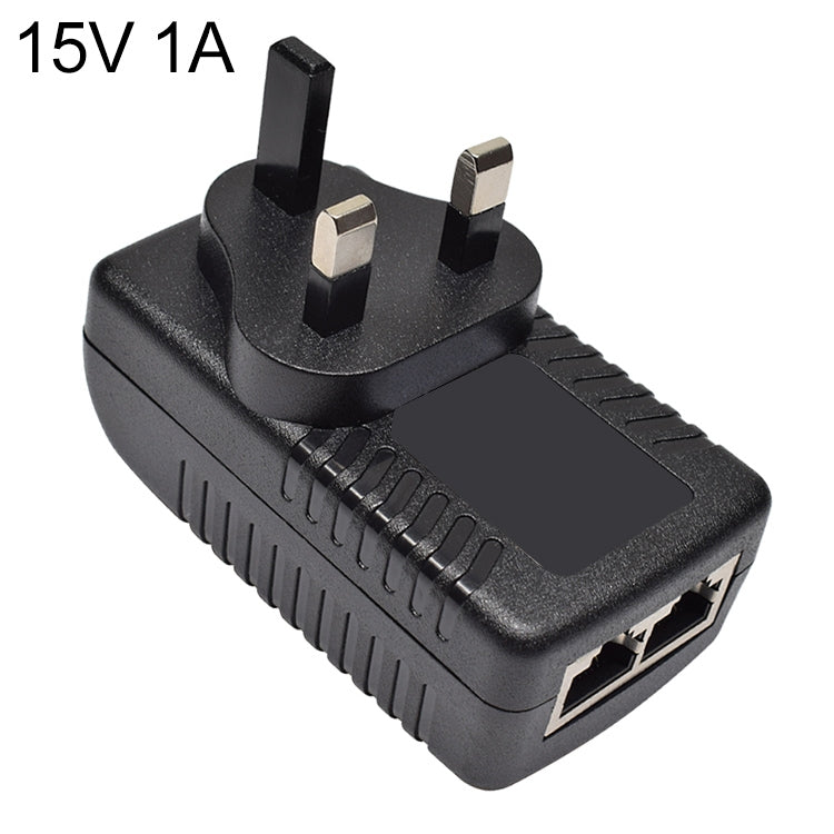 15V 1A Router AP Wireless POE / LAD Power Adapter(UK Plug) - Network Hardware by buy2fix | Online Shopping UK | buy2fix