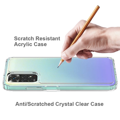 For Xiaomi Redmi Note 11 Global/Redmi Note 11S Scratchproof TPU + Acrylic Protective Phone Case(Transparent) - Xiaomi Accessories by buy2fix | Online Shopping UK | buy2fix