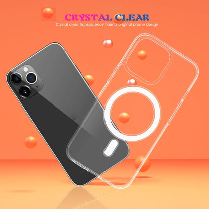 For iPhone 14 Pro Magsafe Clear Acrylic PC +TPU Phone Case (Transparent) - iPhone 14 Pro Cases by buy2fix | Online Shopping UK | buy2fix