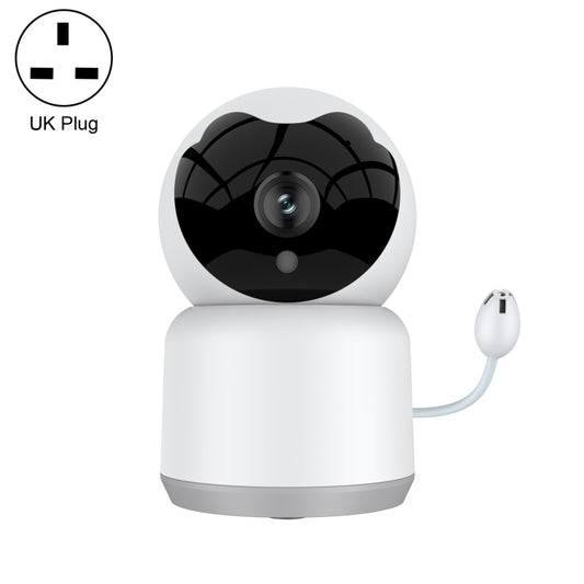 YT51 1920x1080 Home Baby Wireless Camera, Support Infrared Night Vision / Baby Crying Detection, UK Plug(White) - Security by buy2fix | Online Shopping UK | buy2fix