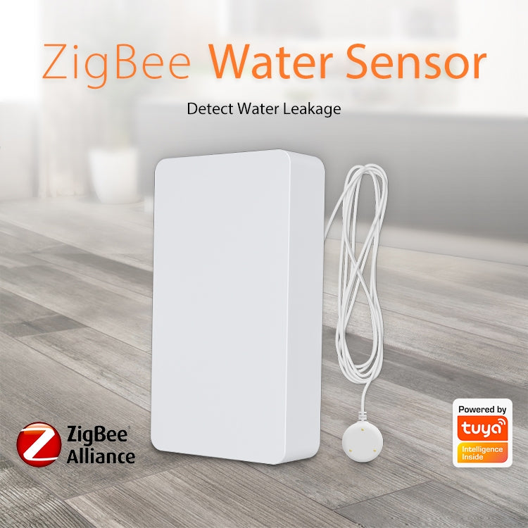 NEO NAS-WS05B Zigbee Water Sensor & Flood Sensor - Water Leakage Alarm by NEO | Online Shopping UK | buy2fix