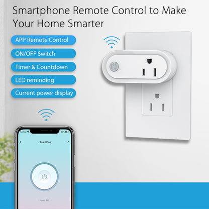 NEO NAS-WR12W 15A 2.4G WiFi US Smart Power Plug - Smart Socket by NEO | Online Shopping UK | buy2fix