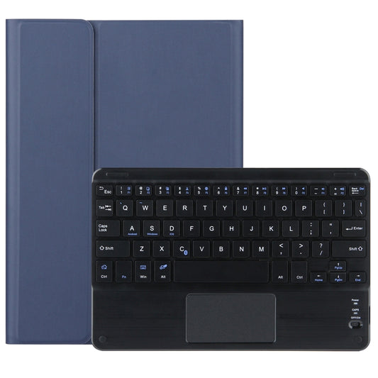 For Lenovo Tab M10 HD Gen 2 Touchpad Bluetooth Keyboard Leather Tablet Case(Blue) - Lenovo Keyboard by buy2fix | Online Shopping UK | buy2fix