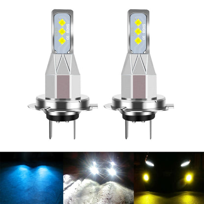 1 Pair H7 DC 12V-24V 12W 1800LM Car LED Fog Light(Ice Blue Light) - In Car by buy2fix | Online Shopping UK | buy2fix