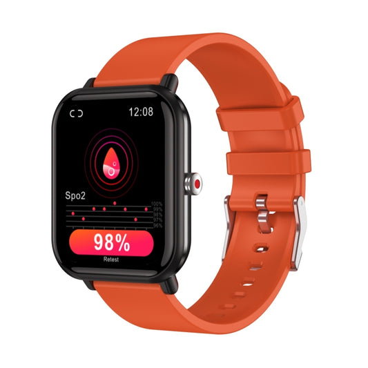 Q9 Pro 1.7 inch TFT HD Screen Smart Watch, Support Body Temperature Monitoring/Heart Rate Monitoring(Orange) - Smart Wear by buy2fix | Online Shopping UK | buy2fix