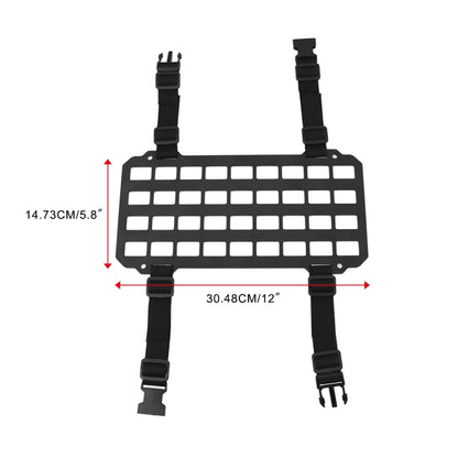 CSB124 Car Seat Organizer Storage Rack Rigid Insert Panel - In Car by buy2fix | Online Shopping UK | buy2fix