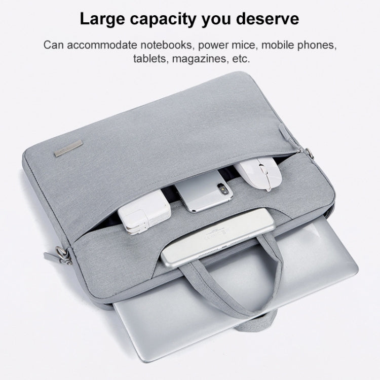 Handbag Laptop Bag Inner Bag with Power Bag, Size:16.1 inch(Grey) - Other by buy2fix | Online Shopping UK | buy2fix