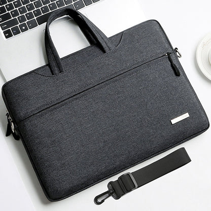 Handbag Laptop Bag Inner Bag with Shoulder Strap, Size:12 inch(Dark Grey) - Other by buy2fix | Online Shopping UK | buy2fix