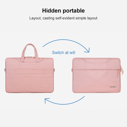 Handbag Laptop Bag Inner Bag with Shoulder Strap, Size:14 inch(Pink) - Other by buy2fix | Online Shopping UK | buy2fix