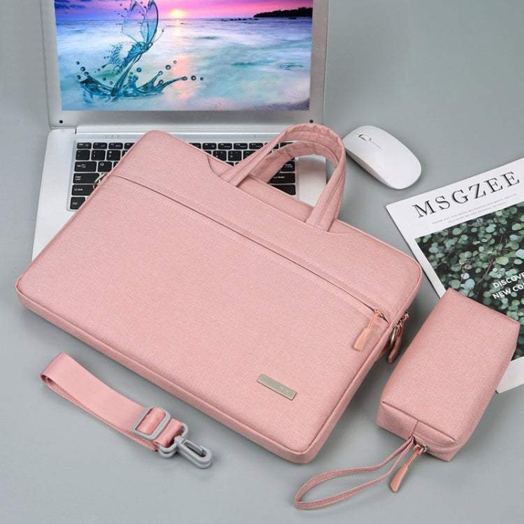 Handbag Laptop Bag Inner Bag with Shoulder Strap/Power Bag, Size:12 inch(Pink) - Other by buy2fix | Online Shopping UK | buy2fix