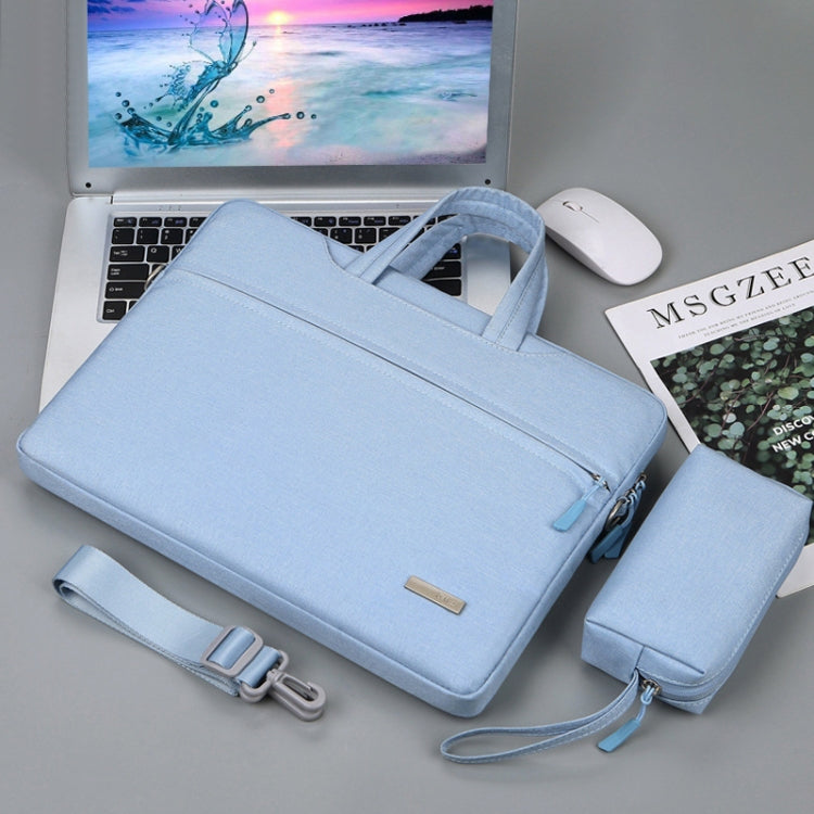 Handbag Laptop Bag Inner Bag with Shoulder Strap/Power Bag, Size:12 inch(Blue) - Other by buy2fix | Online Shopping UK | buy2fix