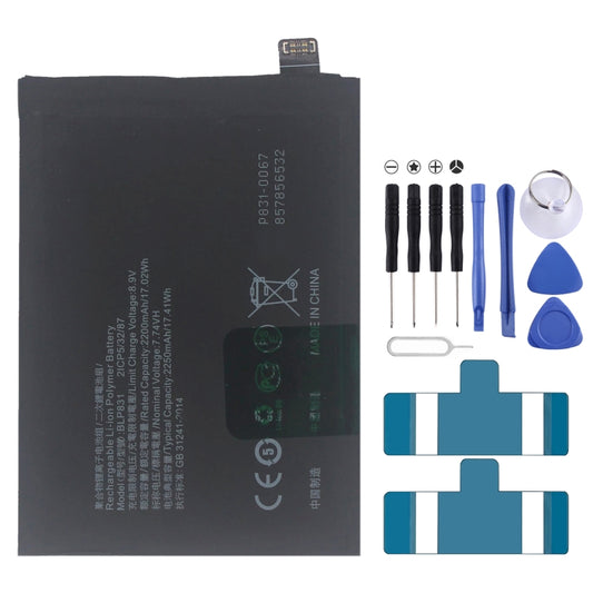 BLP831 Li-Polymer Battery Replacement For OPPO Find X3 / Find X3 Pro - For OPPO by buy2fix | Online Shopping UK | buy2fix