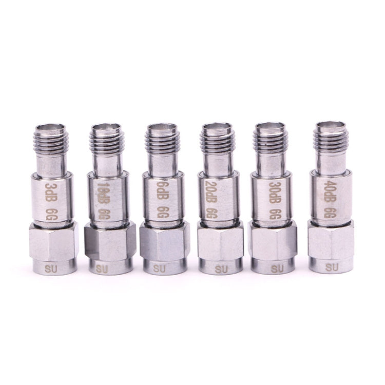 10dBi SMA Attenuator DC-6GHz SMA Coaxial Fixed Connectors - Connectors by buy2fix | Online Shopping UK | buy2fix