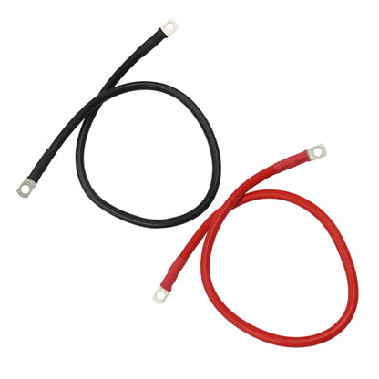 6AWG 25-10 Car 50cm Red + Black Pure Copper Battery Inverter Cable - In Car by buy2fix | Online Shopping UK | buy2fix