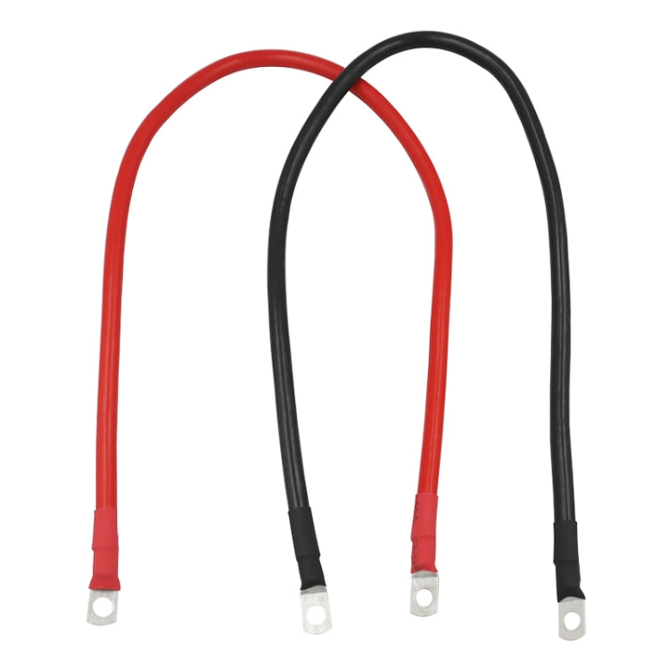 6AWG 25-10 Car 50cm Red + Black Pure Copper Battery Inverter Cable - In Car by buy2fix | Online Shopping UK | buy2fix