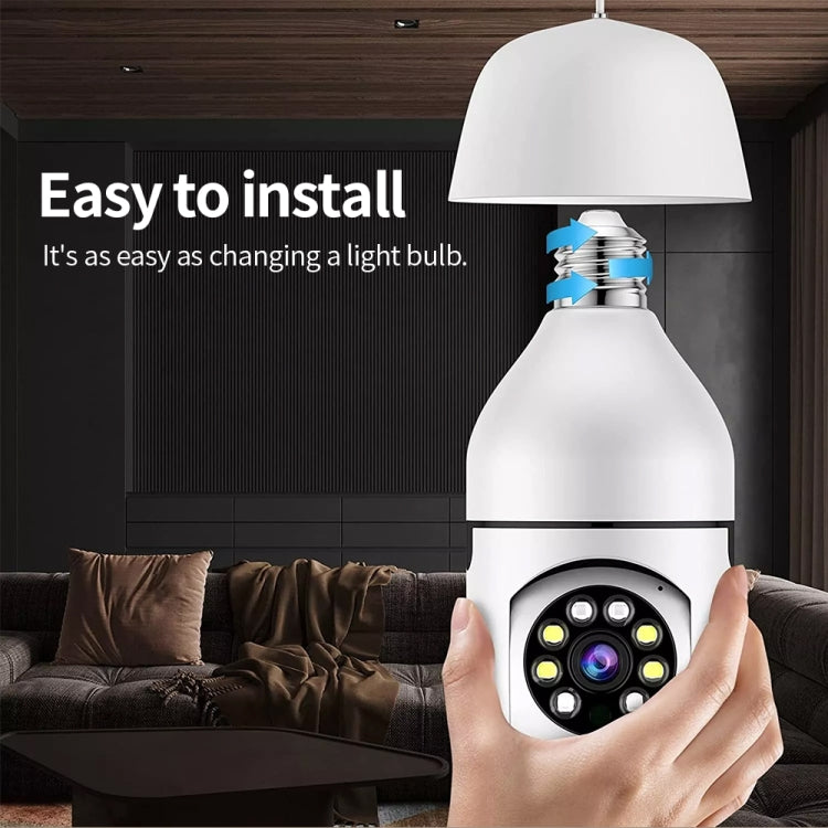 A6 2MP HD Light Bulb WiFi Camera Support Motion Detection/Two-way Audio/Night Vision/TF Card With 16G Memory Card - Security by buy2fix | Online Shopping UK | buy2fix