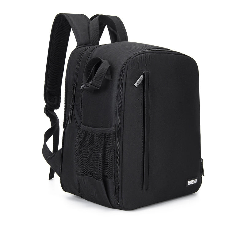 CADeN D6 IV Expandable Camera Backpack Shoulders Camera Lens Bag, Size:32 x 18 x 42cm(Black) - Camera Accessories by CADeN | Online Shopping UK | buy2fix