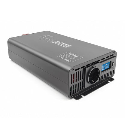 Car 1000W 12V to 220V Pure Sine Wave Power Inverter, EU Plug - In Car by buy2fix | Online Shopping UK | buy2fix