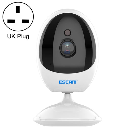 ESCAM QF006 3MP 1296P HD Indoor Wireless PTZ IP Camera IR Night Vision AI Humanoid Detection Home Security CCTV Monitor, Plug Type:UK Plug(White) - Mini Camera by ESCAM | Online Shopping UK | buy2fix