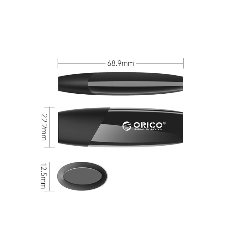 ORCIO USB2.0 U Disk Drive, Read: 10MB/s, Write: 3MB/s, Memory:4G(Black) - USB Flash Drives by ORICO | Online Shopping UK | buy2fix